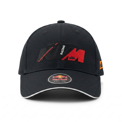Casquette Racing | Édition "KTM" (Noir Mat)