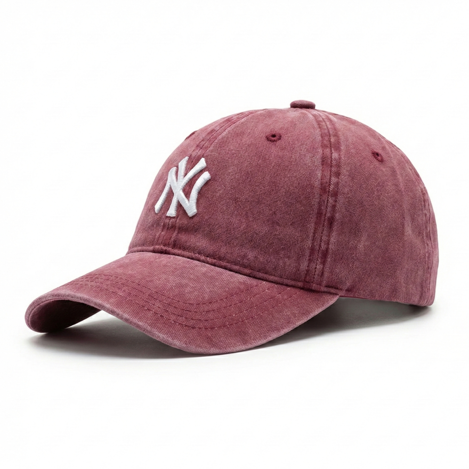 Casquette Vintage NY (Grenat)