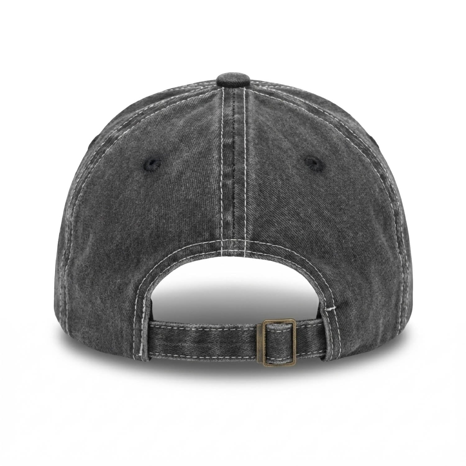 Casquette Vintage Jeans (Noire délavée)