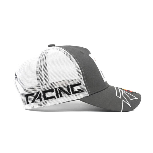 Casquette Racing | Édition "KTM" (Gris & Blanc)