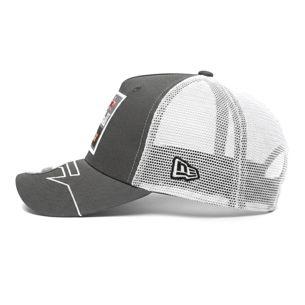 Casquette Racing | Édition "KTM" (Gris & Blanc)