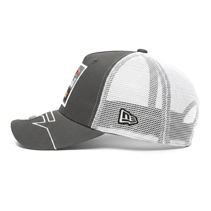 Casquette Racing | Édition "KTM" (Gris & Blanc)