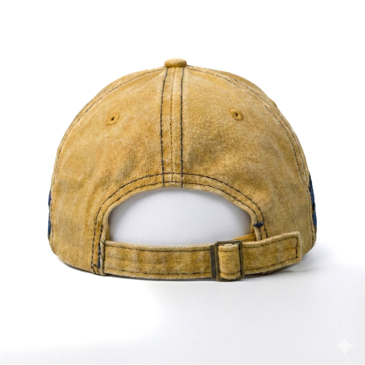 Casquette Vintage Jeans (jaune)