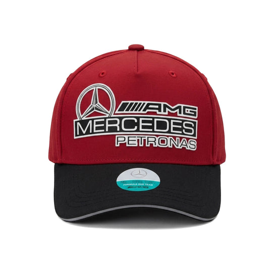 Casquette Racing | Édition "MERCEDES" (Rouge / Noir)
