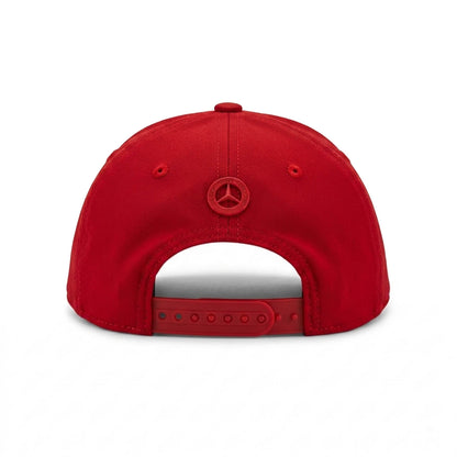 Casquette Racing | Édition "MERCEDES" (Rouge / Noir)