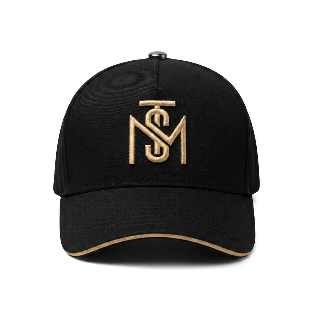 Casquette Monastery – Monogramme Signature (Black Black)