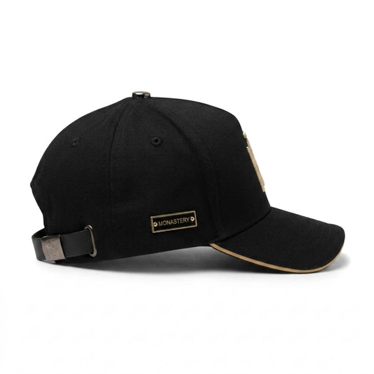 Casquette Monastery – Monogramme Signature (Black Black)