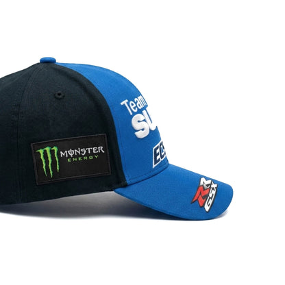 Casquette Racing | Édition "SUZUKI" (Bleu / Noir)