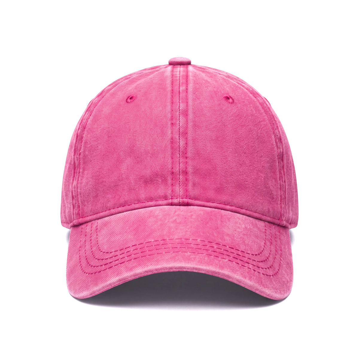 Casquette Vintage Simple (Rose Clair délavé)