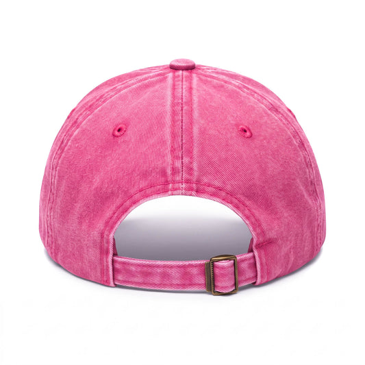 Casquette Vintage Simple (Rose Clair délavé)