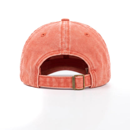 Casquette Vintage Simple (crevette délavé)