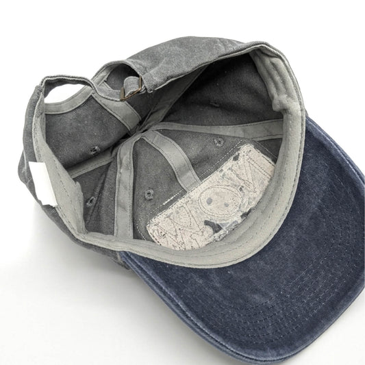 Casquette Vintage Now "Love Story" (Gris / Bleu)