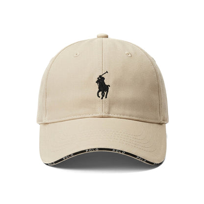 Casquette POLO Non-structuré (Beige)