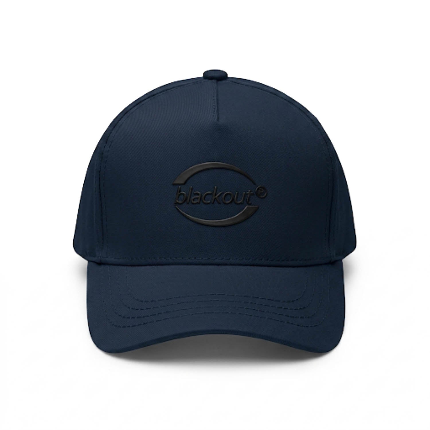 Casquette BillSurf - Édition "Blackout R" (Bleu Nuit)