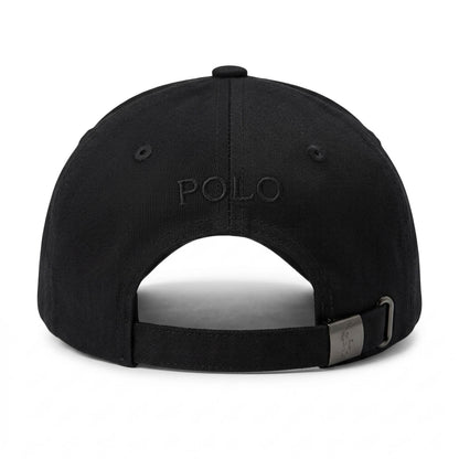 Casquette POLO Non-structuré (Black Black)