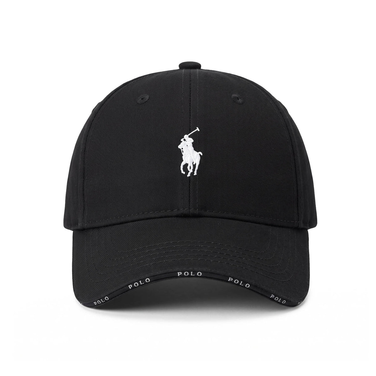 Casquette POLO Non-structuré (Noire)