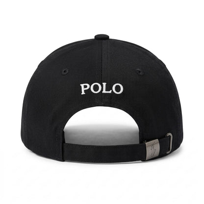 Casquette POLO Non-structuré (Noire)