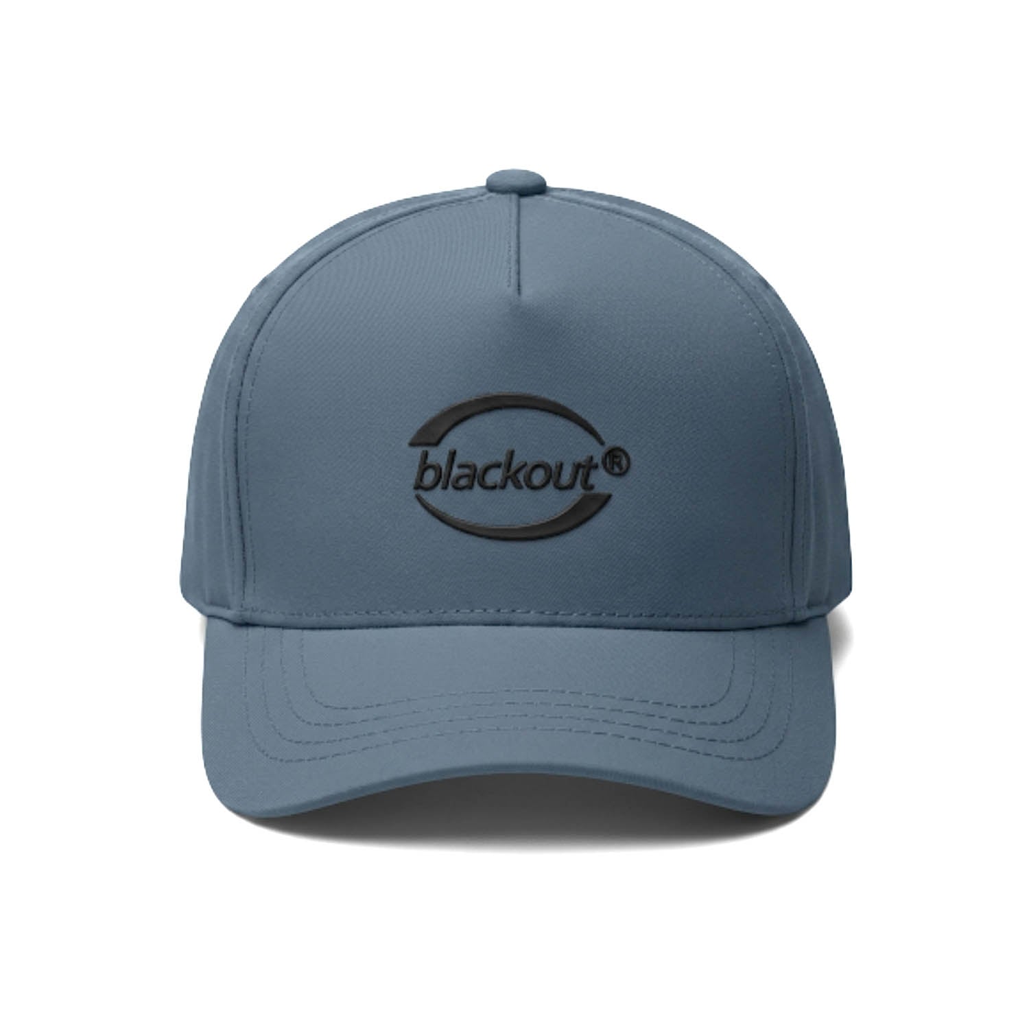 Casquette BillSurf - Édition "Blackout R" (Bleu Ardoise)