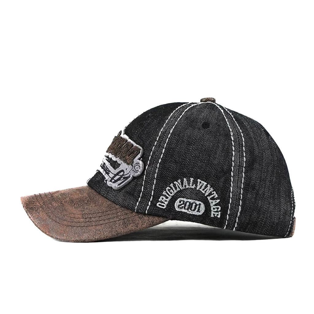 Casquette Denim "Americana" (Noire)