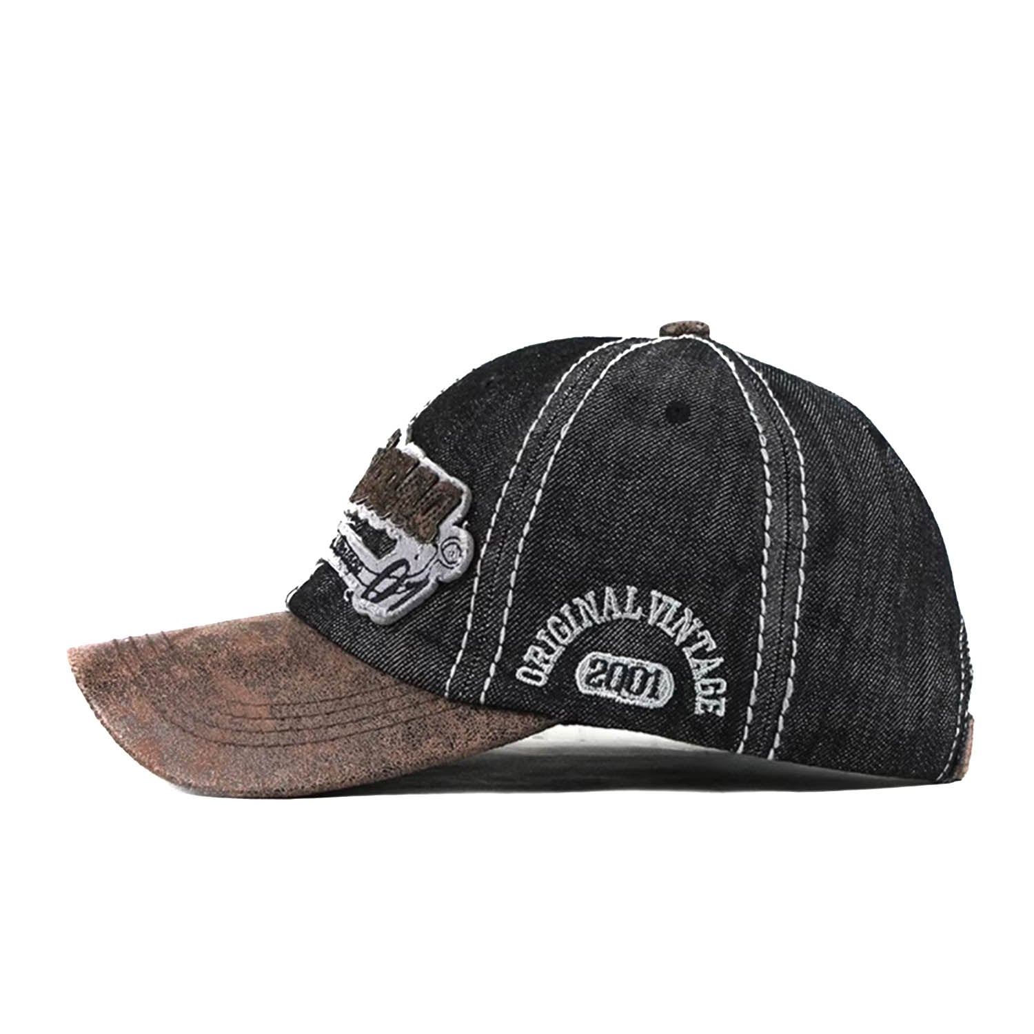 Casquette Denim "Americana" (Noire)