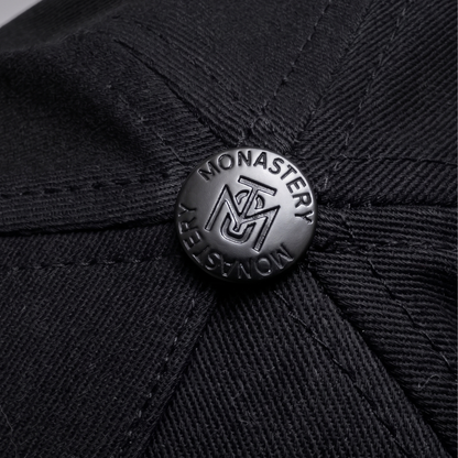 Casquette Monastery – Monogramme Signature (Black Black)