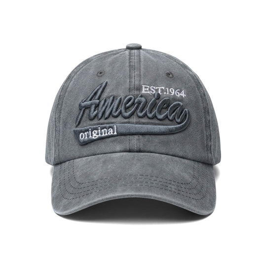 Casquette Vintage America EST.1964 (Gris Clair)