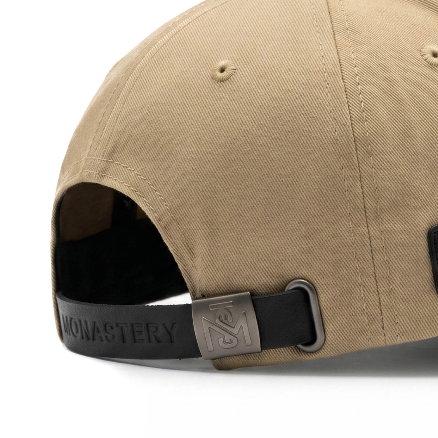 Casquette Monastery – Édition "Dizzy" (Beige & Black)