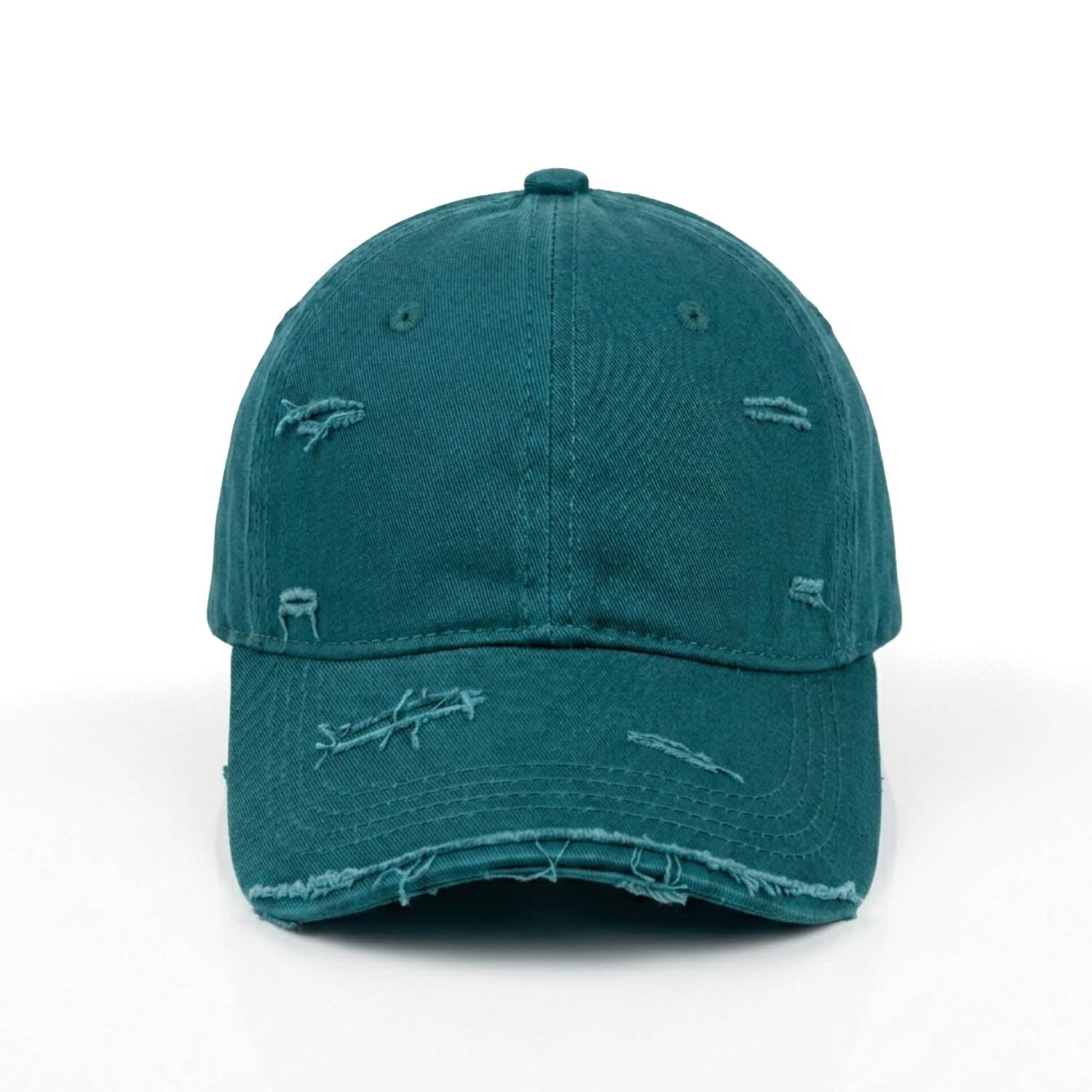 Casquette Vintage "Distressed" (Sarcelle foncé)