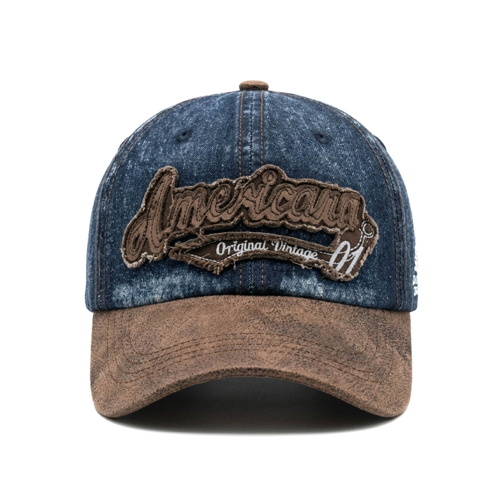 Casquette Denim "Americana" (Bleue)