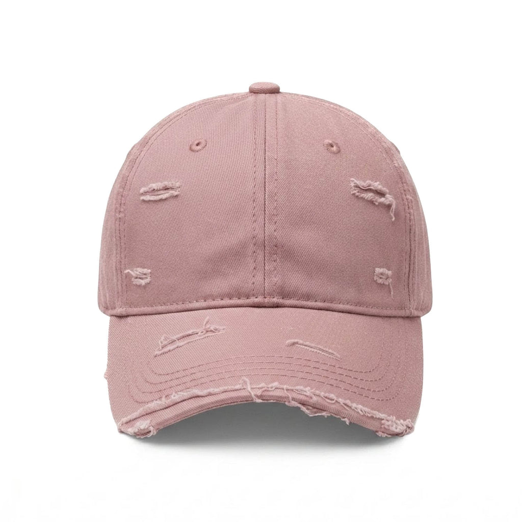 Casquette Vintage "Distressed" (Vieux rose)