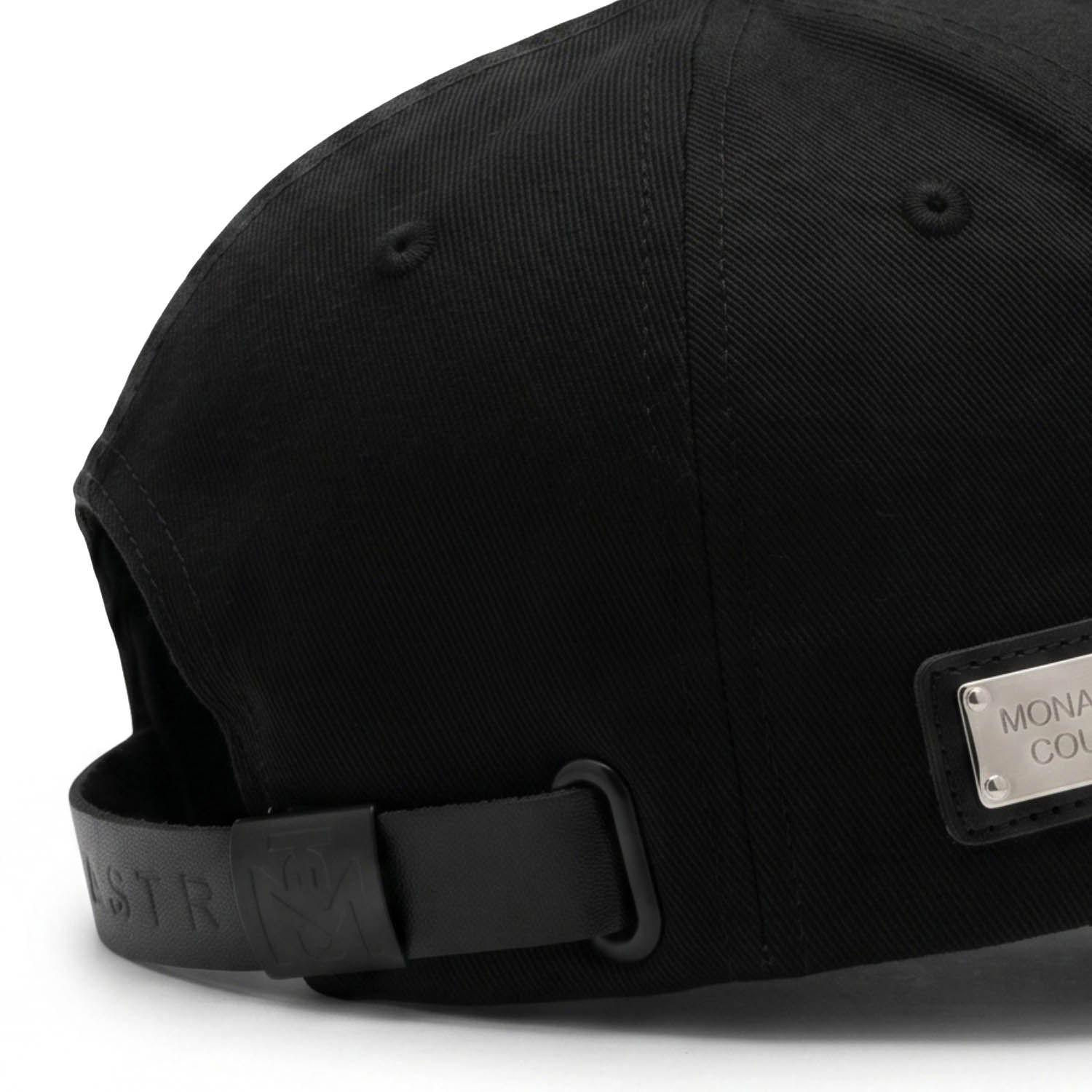 Casquette Monastery – Monogramme Signature (Black)
