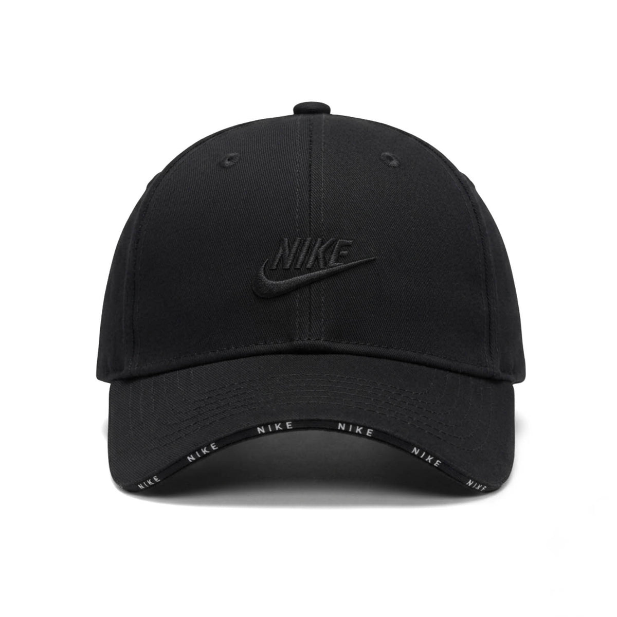 Casquette Nike Non-structuré (Black Black)