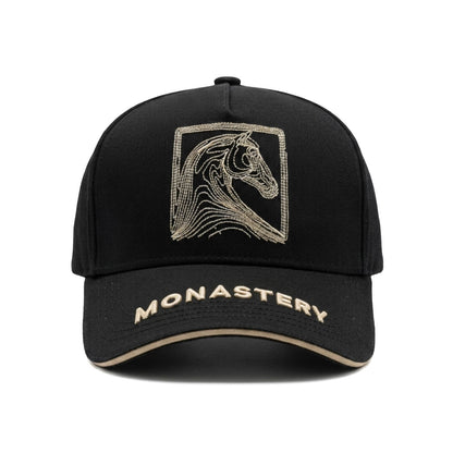 Casquette Monastery Couture - Modèle Icarus Black & Gold