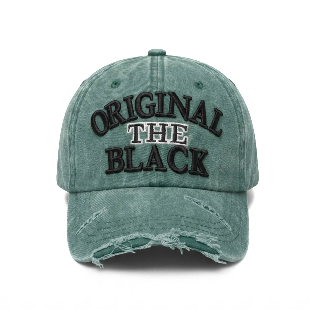 Casquette Vintage "ORIGINAL The BLACK" (Verte)