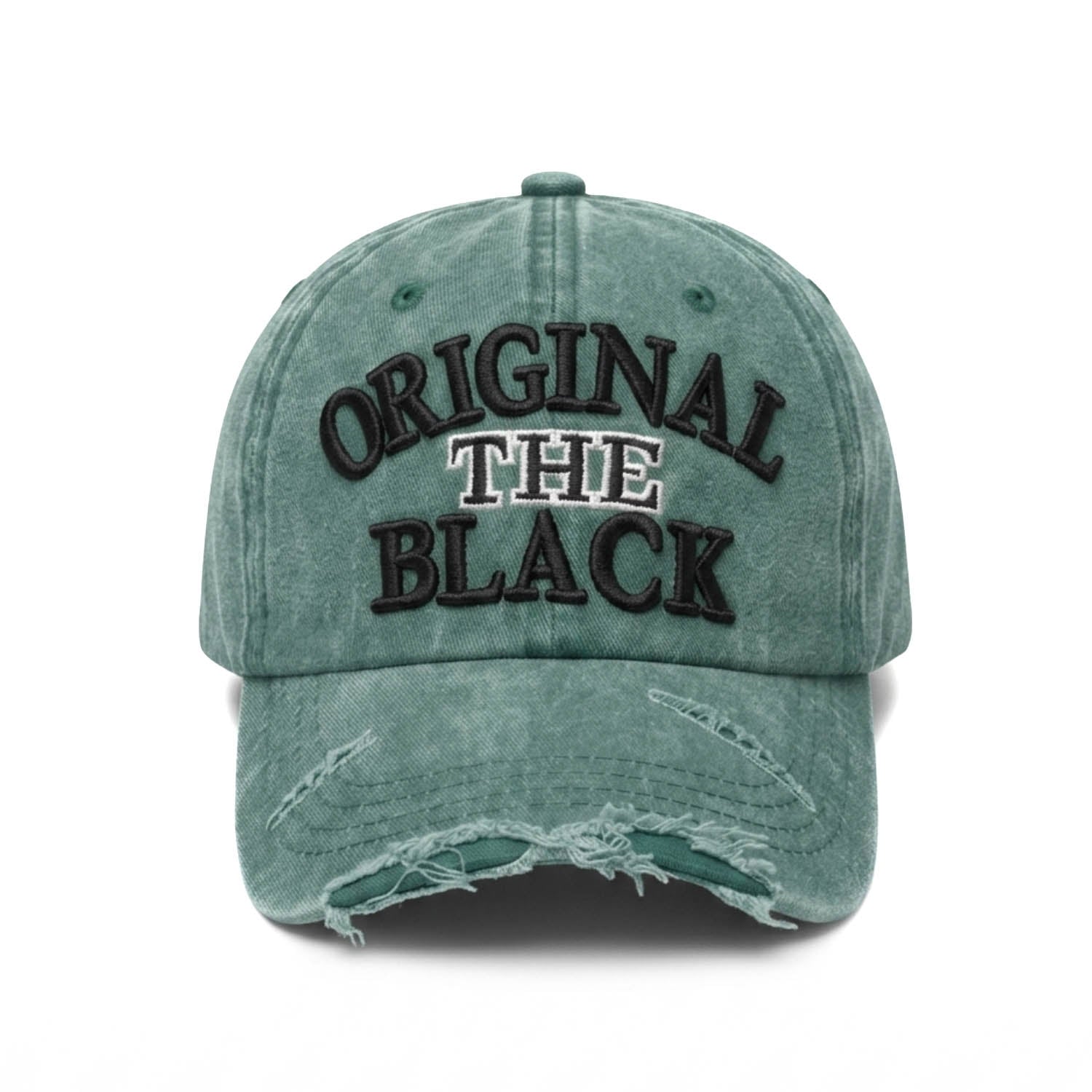 Casquette Vintage "ORIGINAL The BLACK" (Verte)