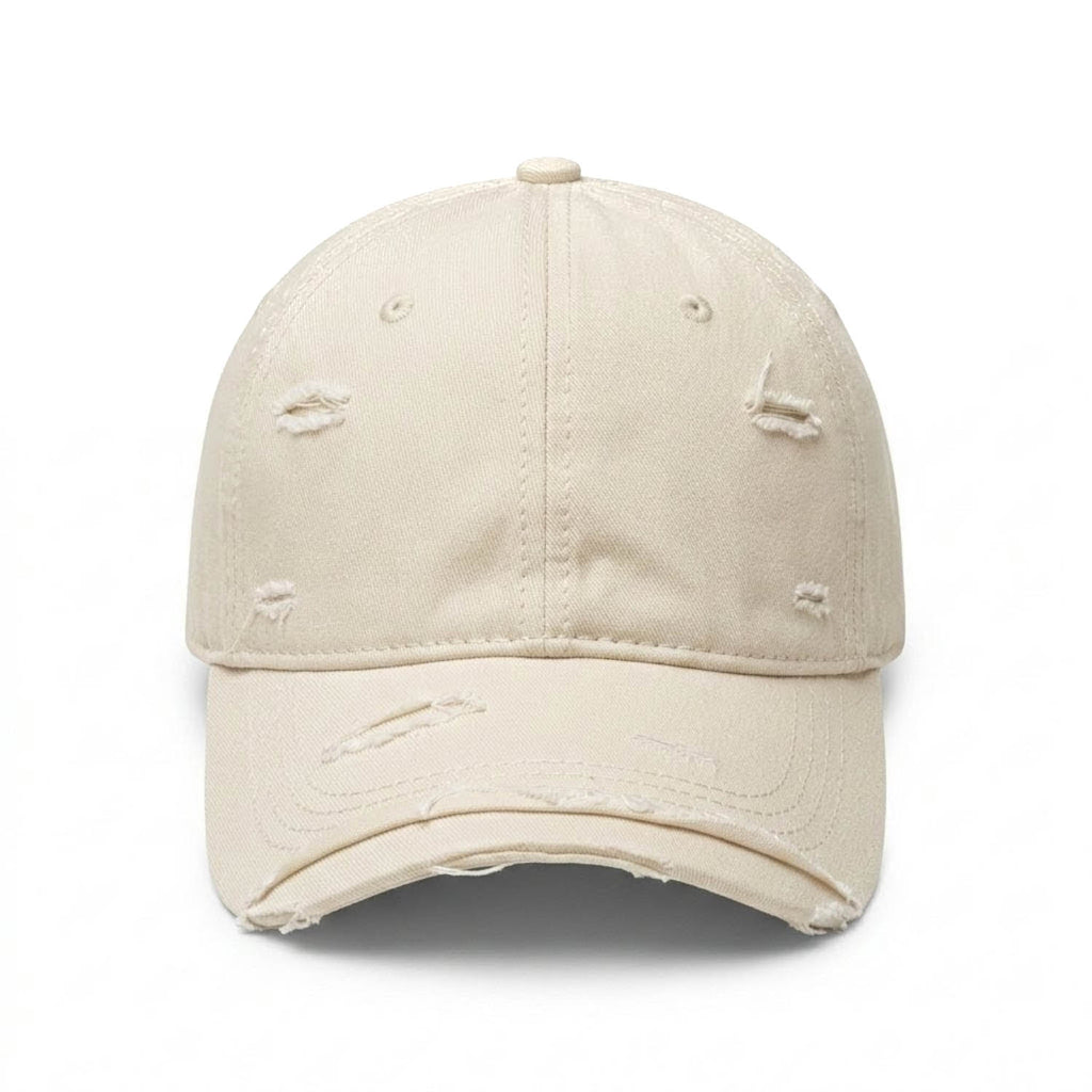 Casquette Vintage "Distressed" (crème)