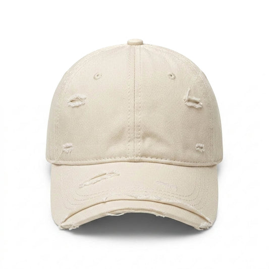 Casquette Vintage "Distressed" (crème)
