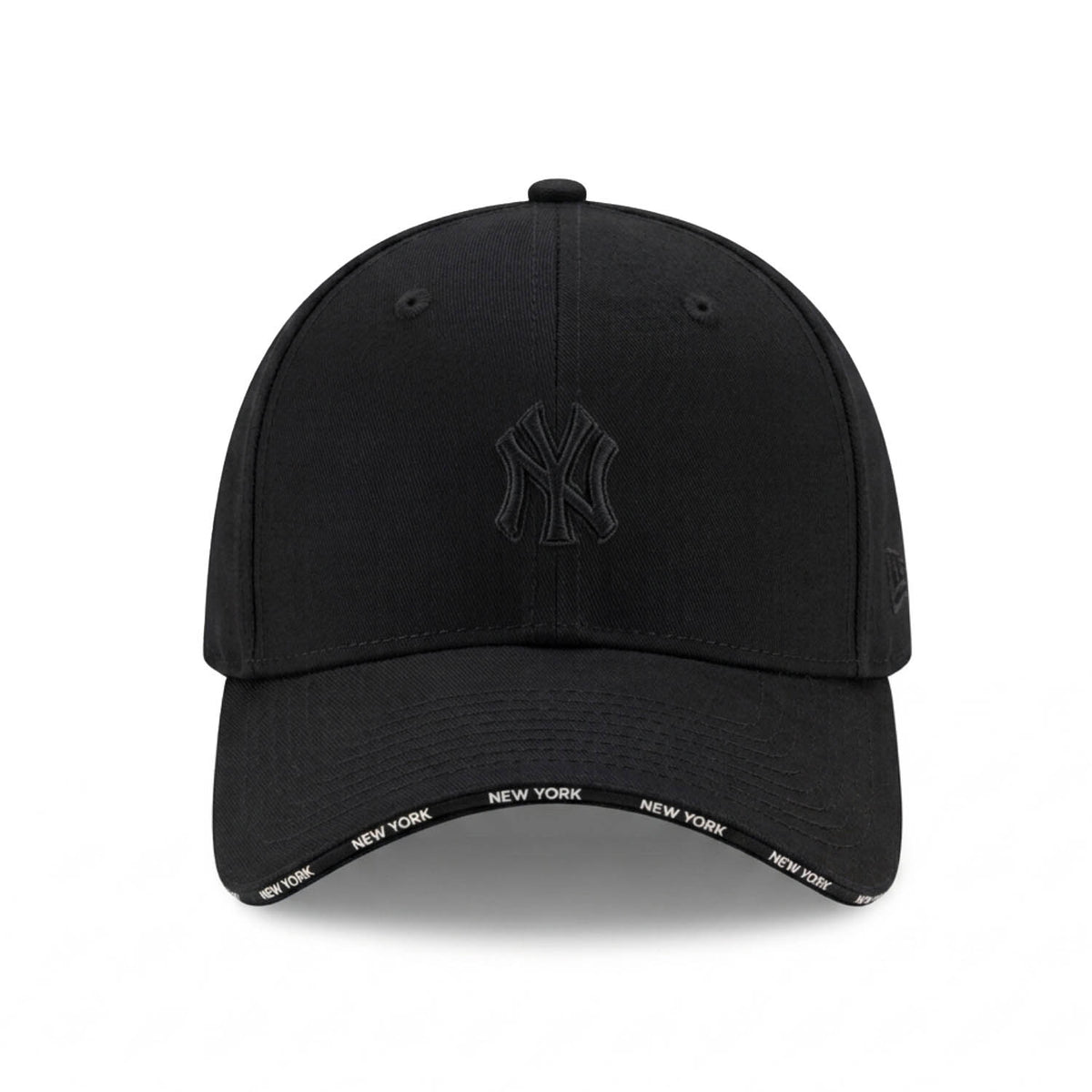 Casquette NY Non-structuré (Black Black)