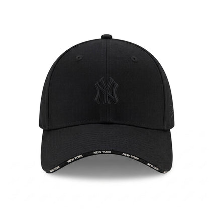 Casquette NY Non-structuré (Black Black)