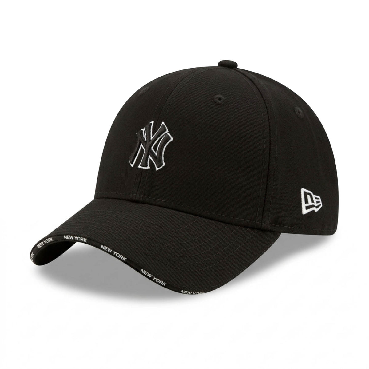 Casquette NY Non-structuré (Noire)