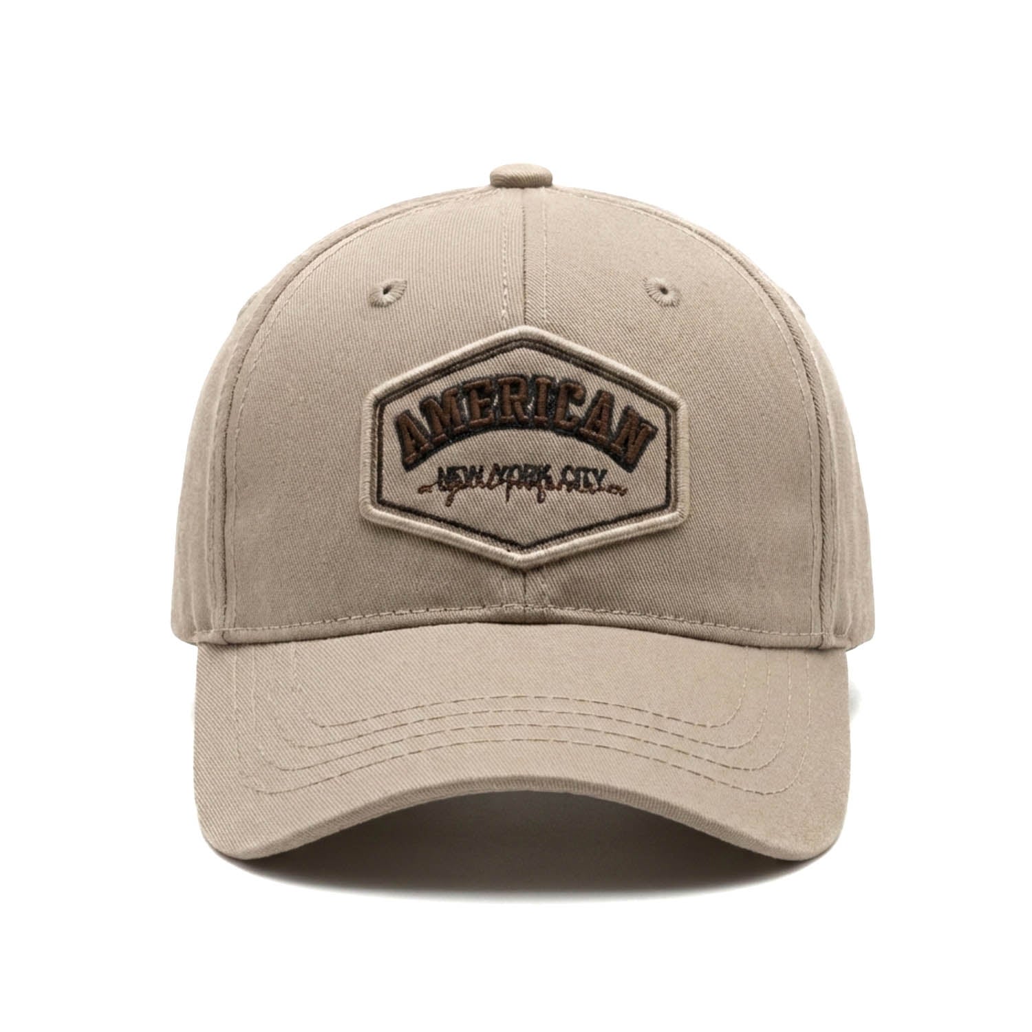 Casquette Vintage "AMERICAN" (Beige)