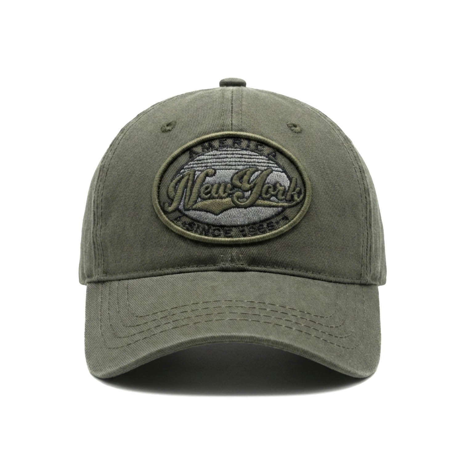 Casquette Vintage "New York 1866" (Verte)