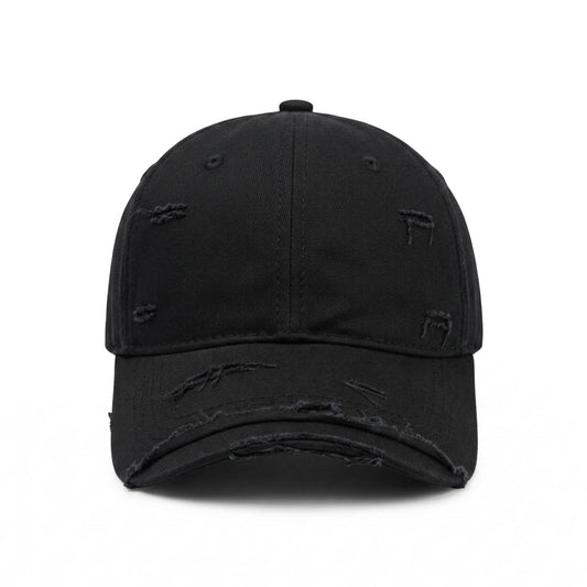 Casquette Vintage "Distressed" (Noire)