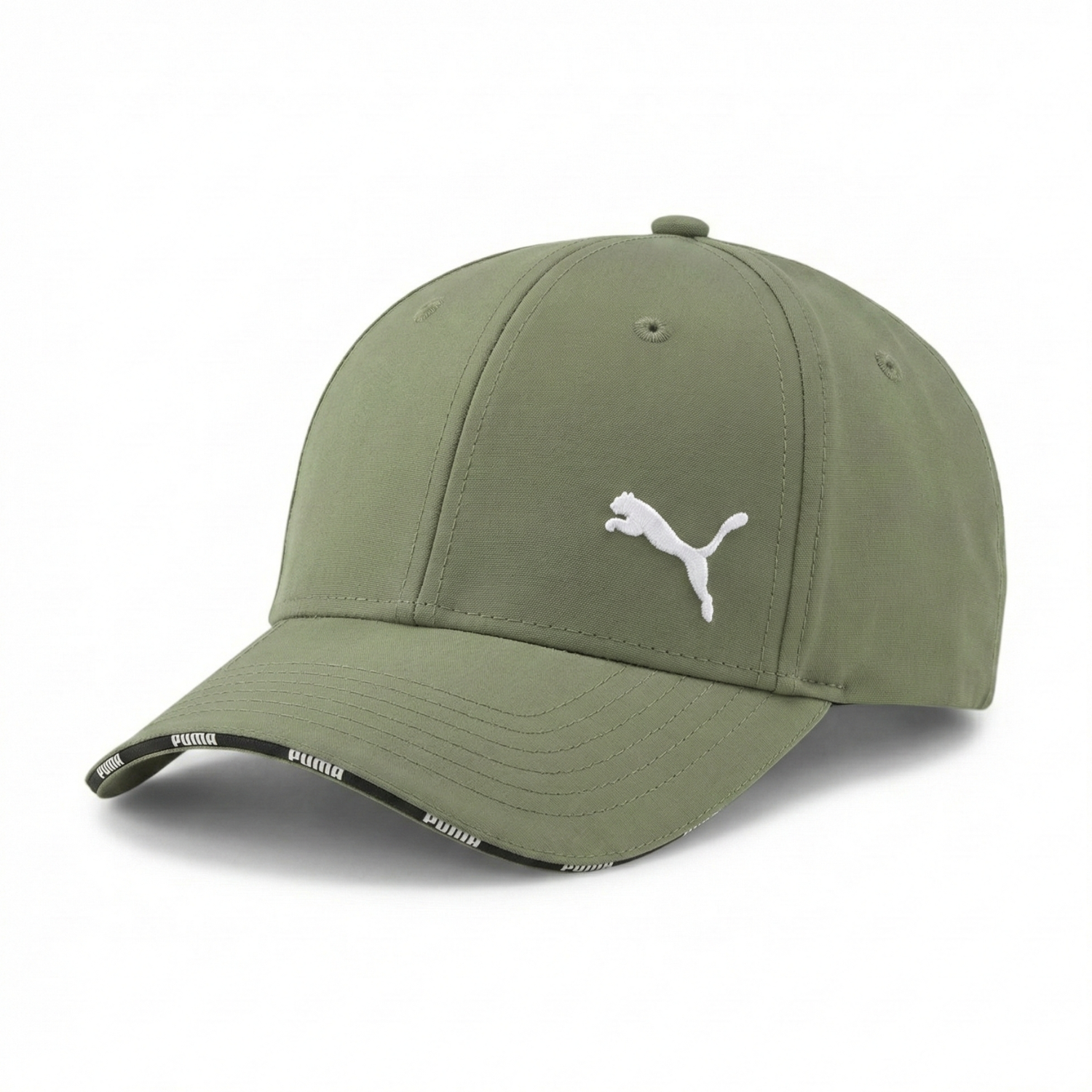 Puma – Casquette Iconique (Vert Olive)
