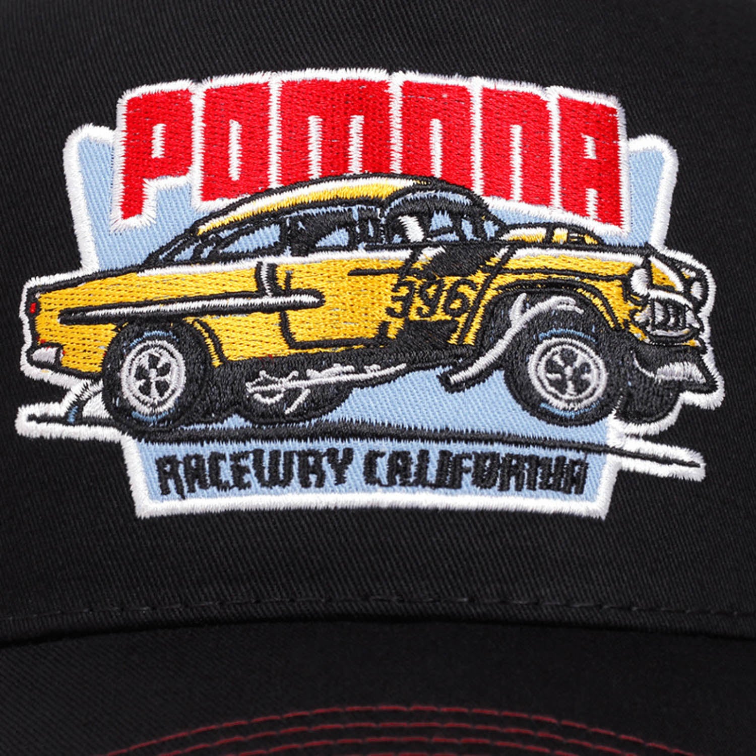 Casquette Trucker Vintage POMNNA (Noire)