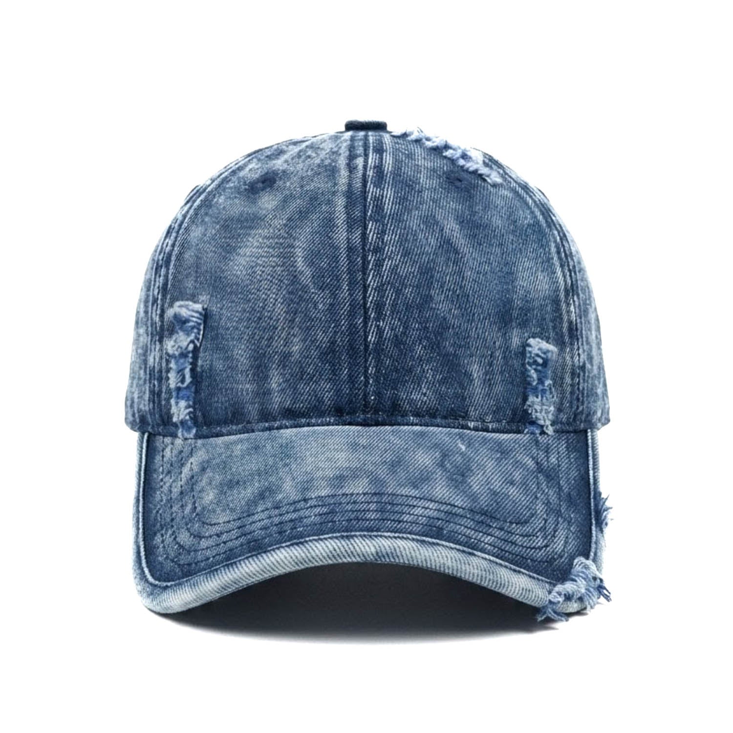 Casquette Denim — Stonewash Blue