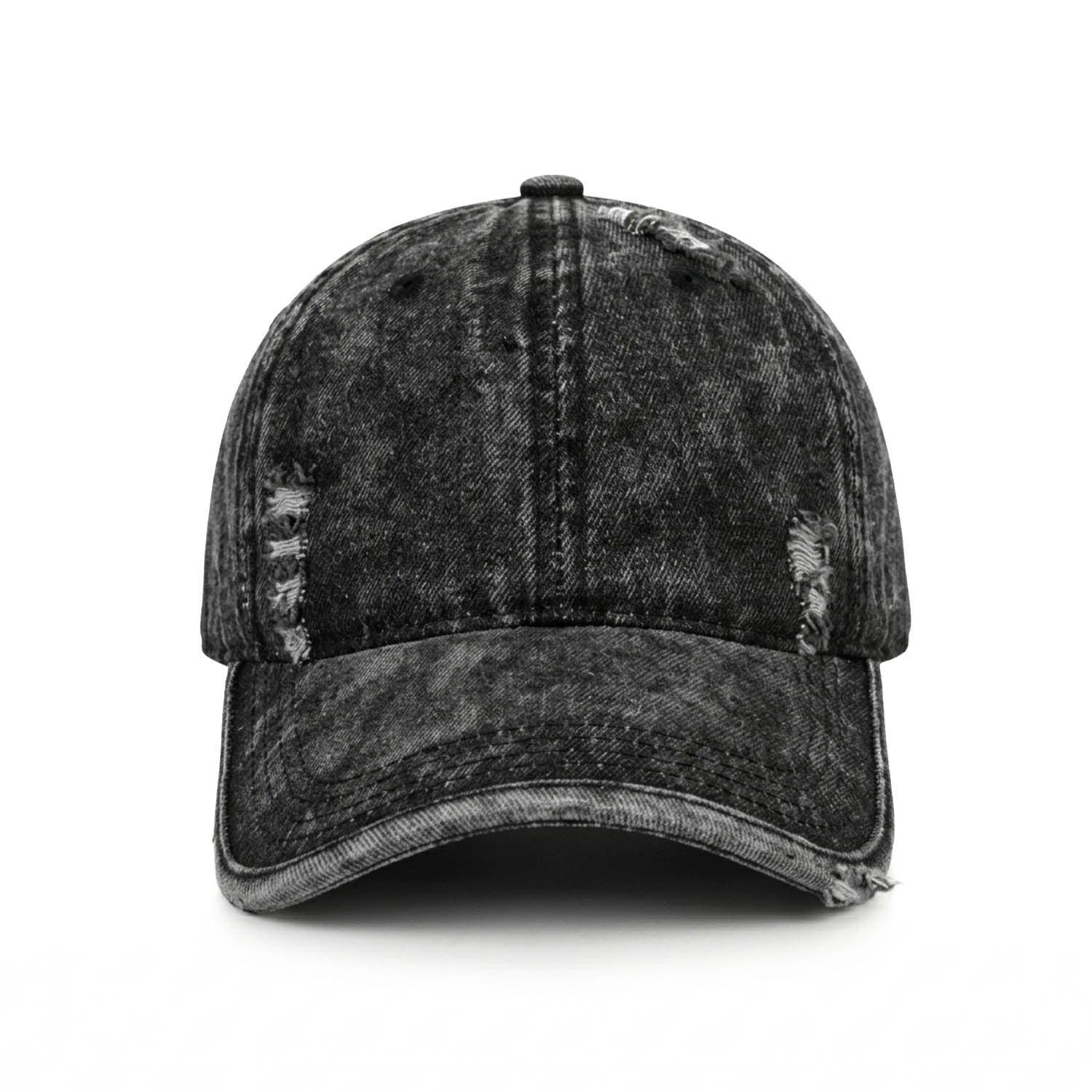 Casquette Denim — Stonewash Black