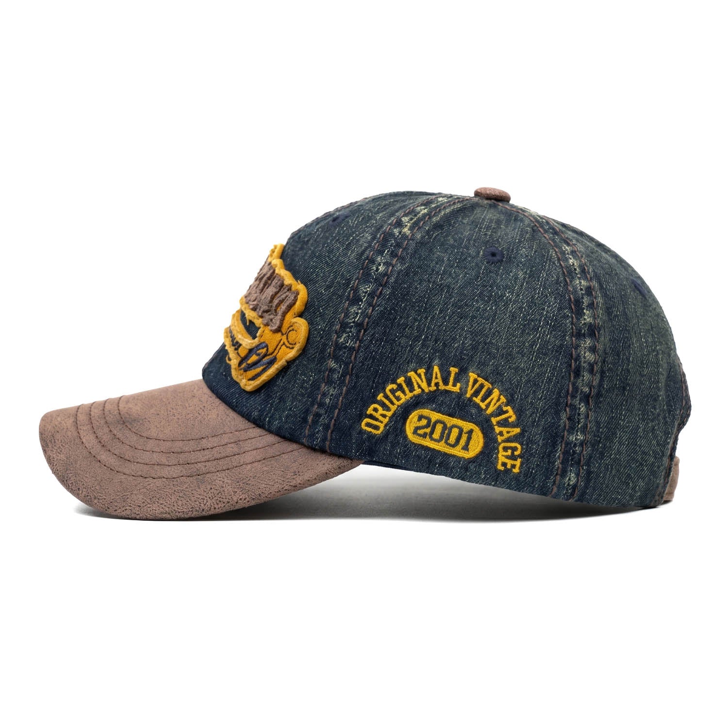 Casquette Denim "Americana" (Bleu délavé)