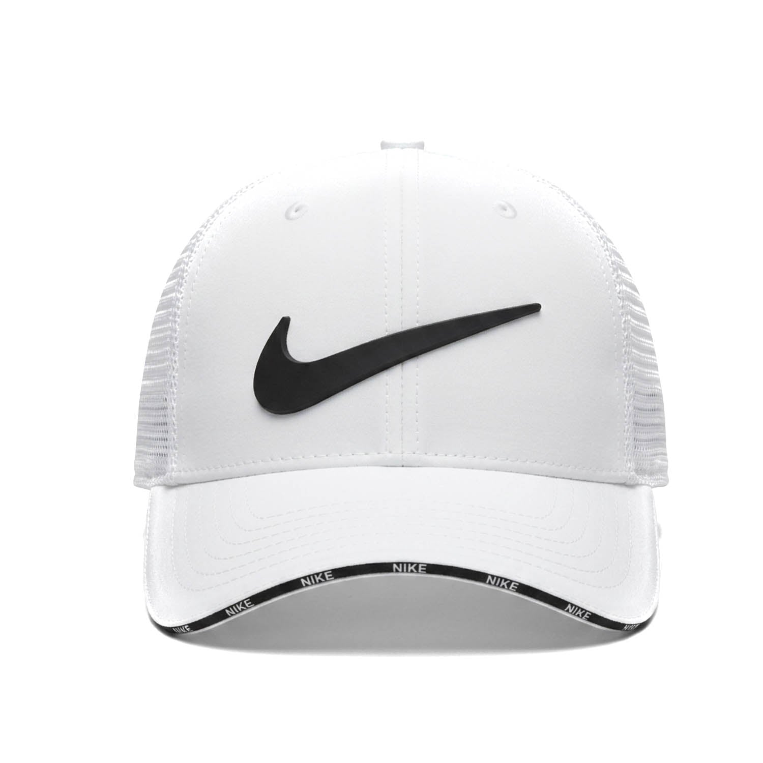 Casquette Trucker Nike (Blanche) (Taille : S/M)