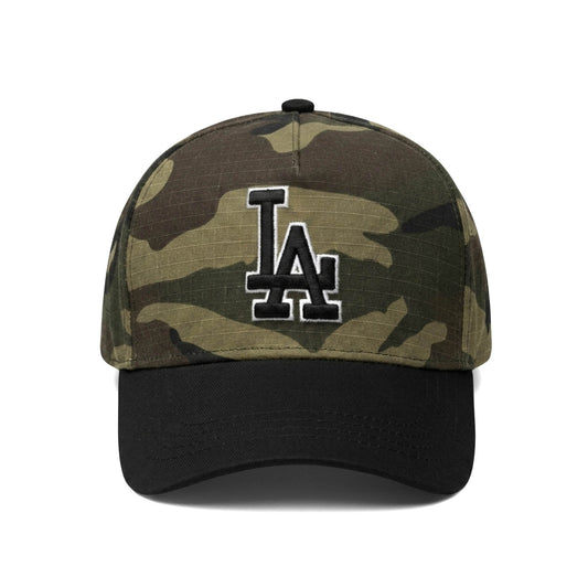 Casquette New Era "9FORTY" / Los Angeles (Camo & Noir)